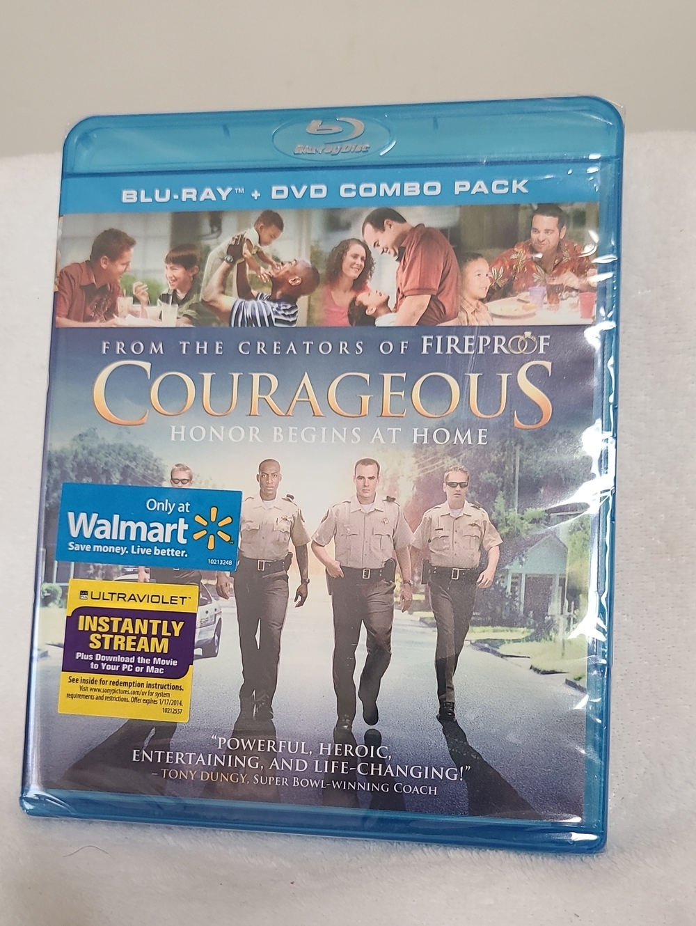 Courageous + DVD Combo Pack - Blue